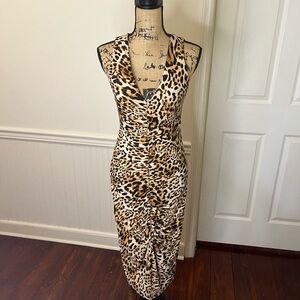 INC International‎ Concepts Animal Print Midi Dress